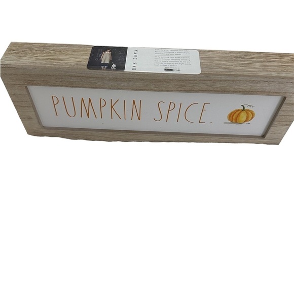 Rae Dunn “Pumpkin Spice” Sign - NWT - Picture 4 of 5